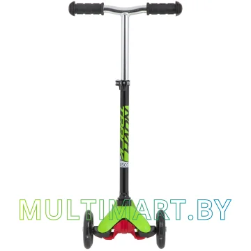 Самокат Novatrack Disco-Kids Basic 120H.DISCOKIDS.BGN20 (черный/зеленый, 2020) картинка 2